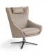 Sillón giratorio contemporáneo Vallen