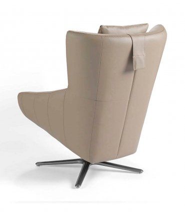 Sillón giratorio contemporáneo Vallen