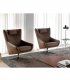 Sillón giratorio contemporáneo Vallen