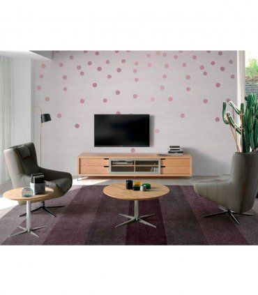 Sillón giratorio contemporáneo Vallen