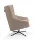 Sillón giratorio contemporáneo Vallen