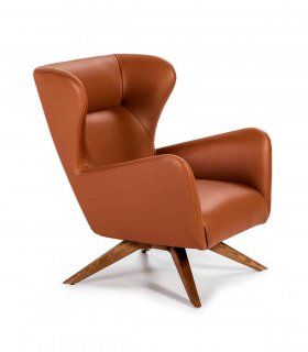 Sillón giratorio contemporáneo Neltune