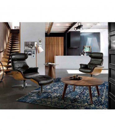 Sillón giratorio contemporáneo Hacienda
