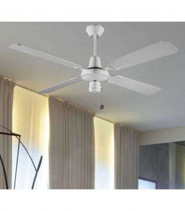 Ventilador de techo blanco 50439