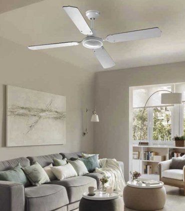 Ventilador techo Palas Reversibles Cerezo