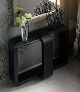 Consola moderna con cristal Azkary C08