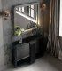 Consola moderna con cristal Azkary C08