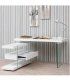 Mesa escritorio moderna blanca Ketra