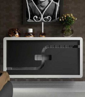 Cubreradiador moderno Azkary R04, detalle