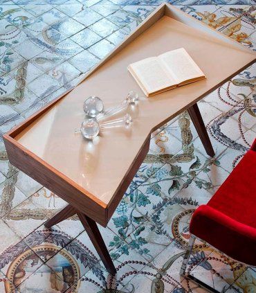 Mesa de estudio moderna Roaden