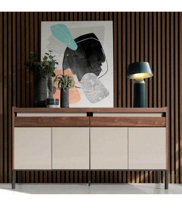 Aparador contemporáneo 4 puertas Rivero