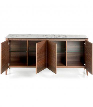 Aparador contemporáneo 4 puertas Bellen