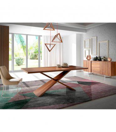 Aparador contemporáneo de nogal Wilder