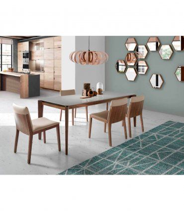 Mesa de comedor rectangular moderna Lotar