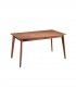 Mesa de comedor rectangular y extensible Tresen