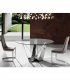 Mesa de comedor redonda de cristal Bucali