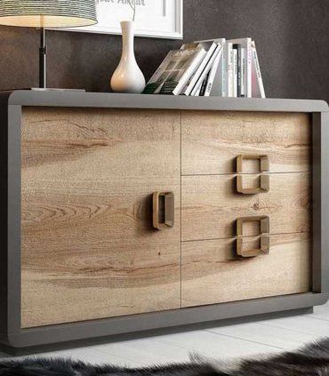 Aparador de diseño contemporáneo Azkary A09, detalle