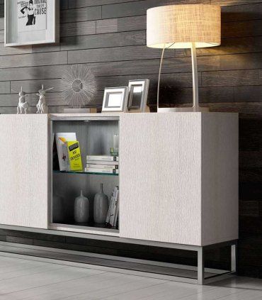 Aparador de diseño moderno Azkary A04, detalle