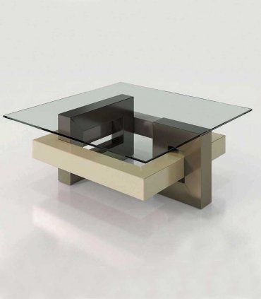 Mesa de centro de diseño Azkary MCII.01, lacado 52 y 84