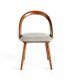 Silla en fresno contemporánea Raren