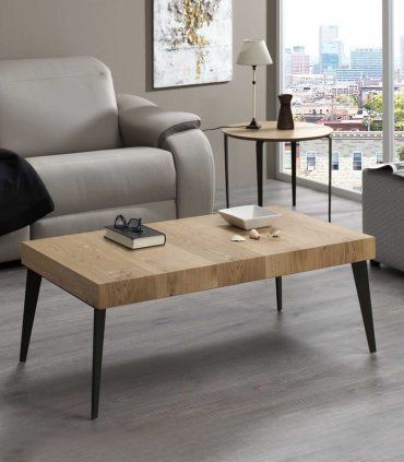 Mesa de centro moderna elevable Telmos