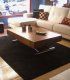 Mesa de centro elevable y extensible nogal Ceres