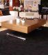Mesa de centro elevable y extensible nogal Ceres