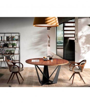 Silla en fresno contemporánea Retiro