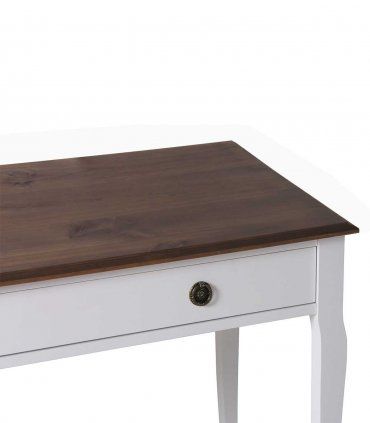 Escritorio vintage blanco Velvet, detalle