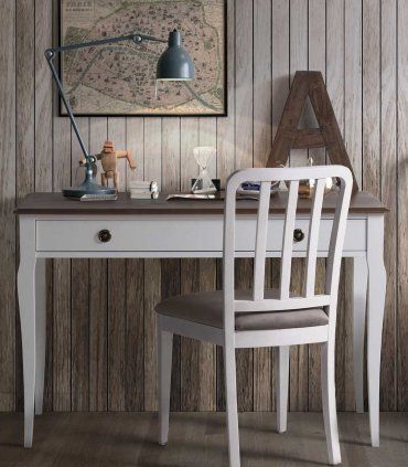 Escritorio vintage blanco Velvet