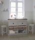 Mueble de baño auxiliar vintage Velvet
