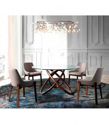 Silla de comedor contemporánea Pedreña