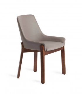 Silla de comedor contemporánea Pedreña