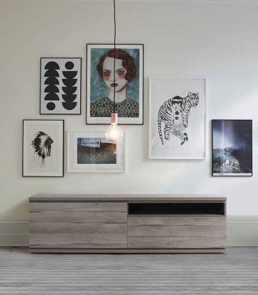 Mesa TV nórdica Otava, salón
