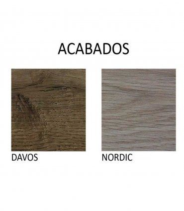 Banqueta nórdica Otava, acabados