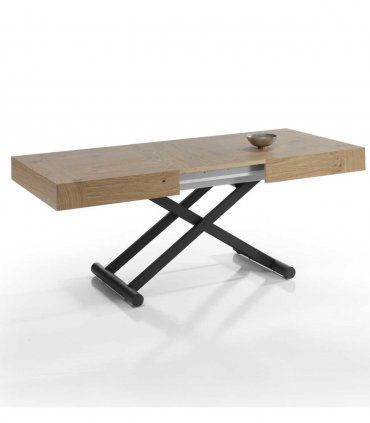 Mesa de centro moderna elevable y extensible Ceres