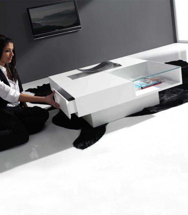 Mesa de centro cuadrada Boxes