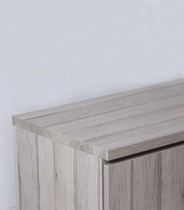 Aparador nórdico pequeño Otava, detalle