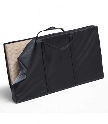 Consola ampliable en nogal Marbar, bolsa