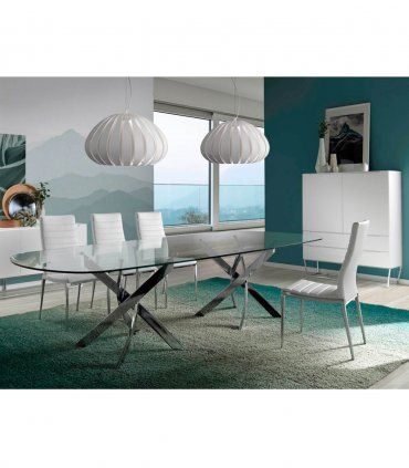 Silla moderna de comedor Glira