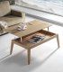 Mesa de centro nórdica elevable Masira
