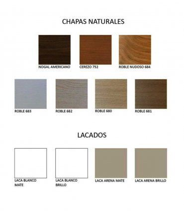 Mesa de centro nórdica elevable Masira, acabados