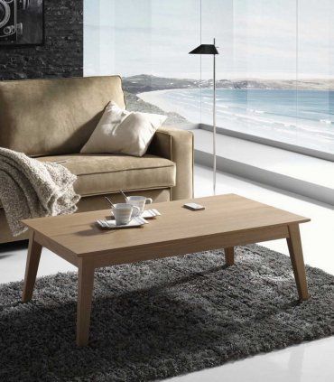 Mesa de centro nórdica elevable Masira