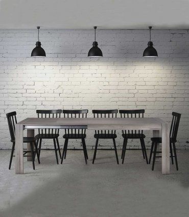 Mesa de comedor extensible Otava, comedor