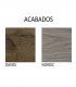 Mesa de comedor extensible Otava, acabados