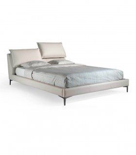 Cama tapizada moderna Lakita