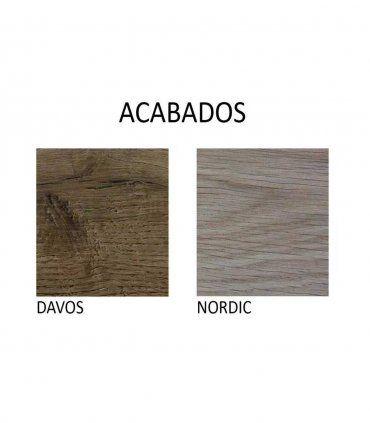 Mesa de comedor nórdica Otava, acabados