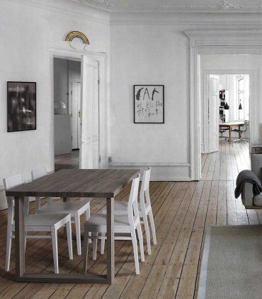 Mesa de comedor nórdica Otava