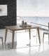 Mesa de comedor rectangular nórdica Masira, medidas