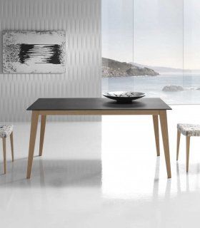Mesa de comedor rectangular nórdica Masira C